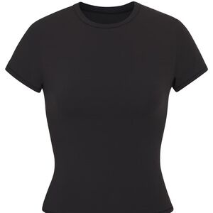 NEW Skims Everyday Short Sleeve T-shirt l Medium l Onyx